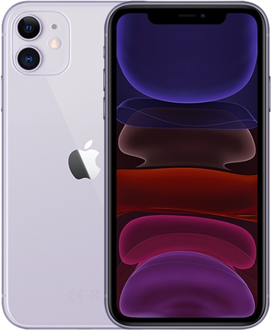 iPhone11 128GB Purple バッテリー82% おまけ付 Apple iPhone 11 - 128GB - Purple (Factory Unlocked) - Good